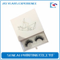 China mainland low cost custom printing lavishness clear window packaging eyelash box